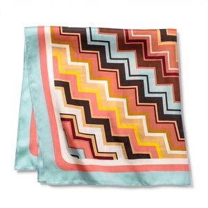 Missoni for Target Colore Zig Zag 100%  Silk Scarf